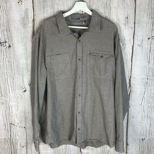 Toad & Co. Organic Cotton Casual Button Down Shirt Size XL E